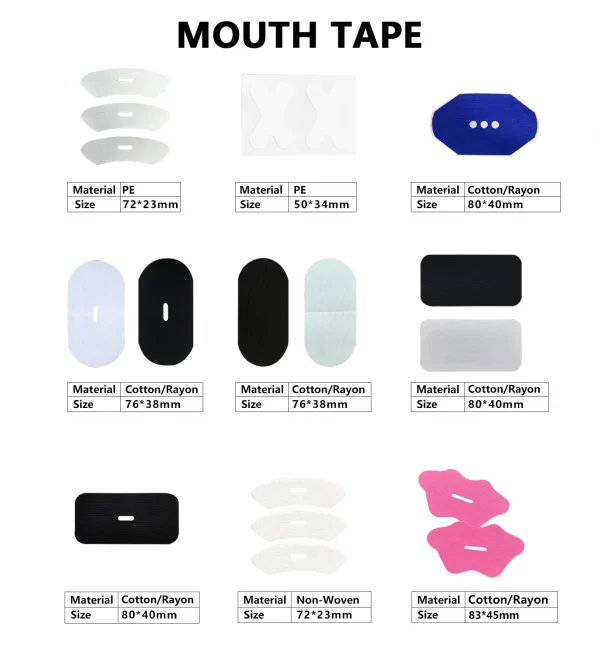mouth tape sizes
